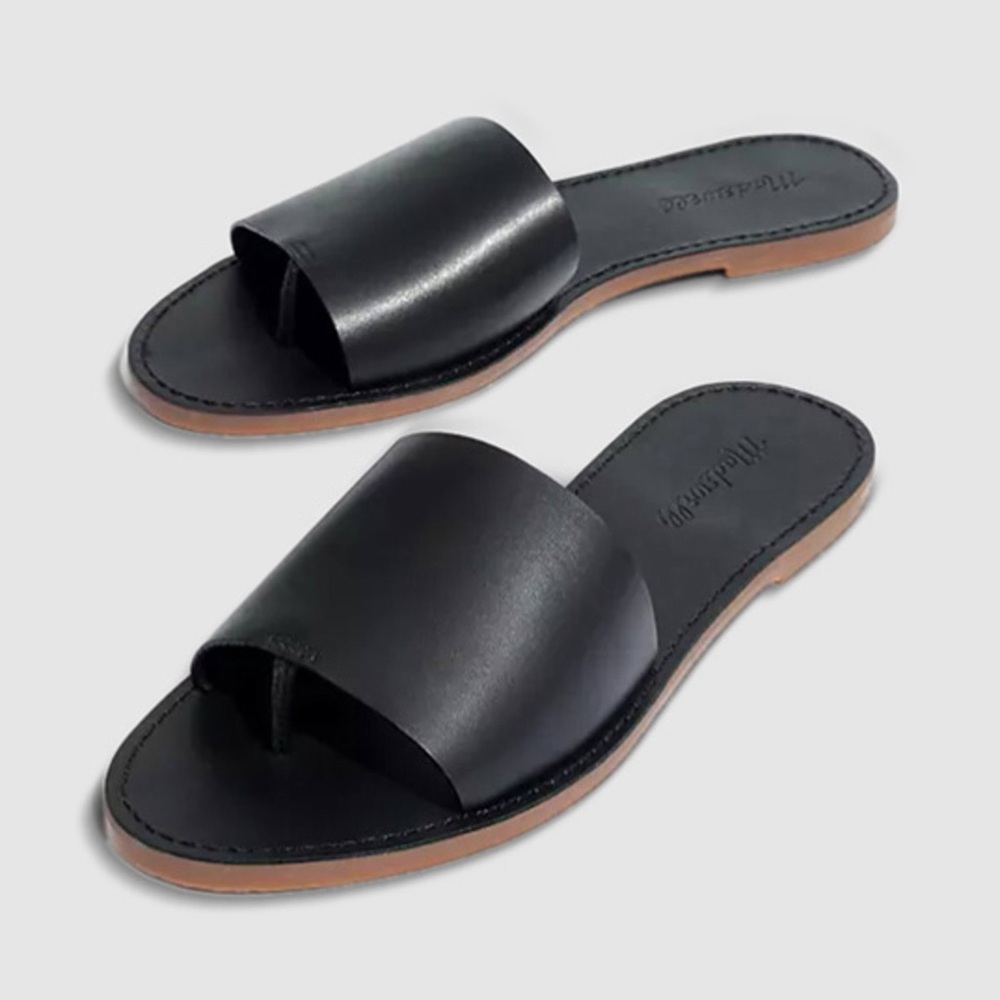 Madewell Boardwalk Post Slide Sandal